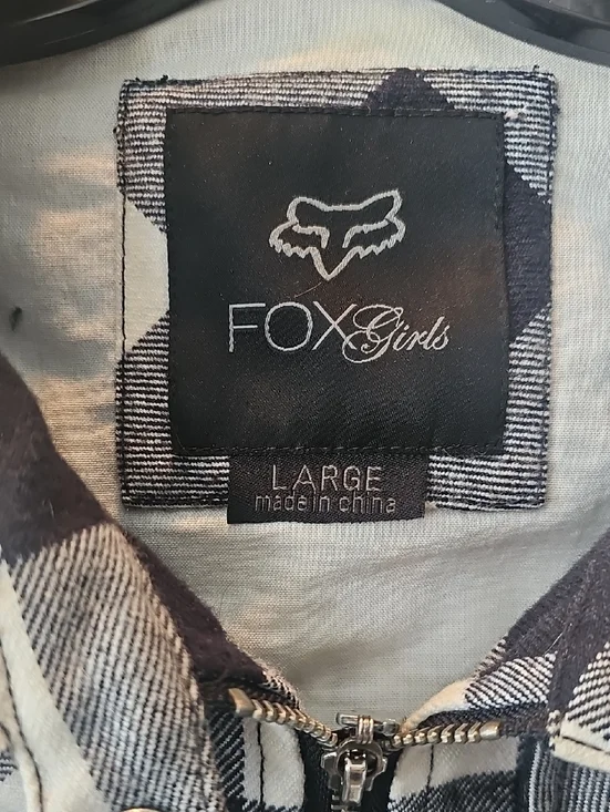 Fox Ladies Plaid Spring/Fall Jacket - Picture 2 of 3